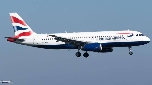 G-GATH:Airbus A320-200:British Airways